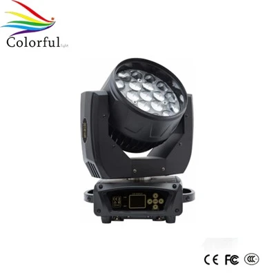 Đèn pha di chuyển LED zoom 19x 15W